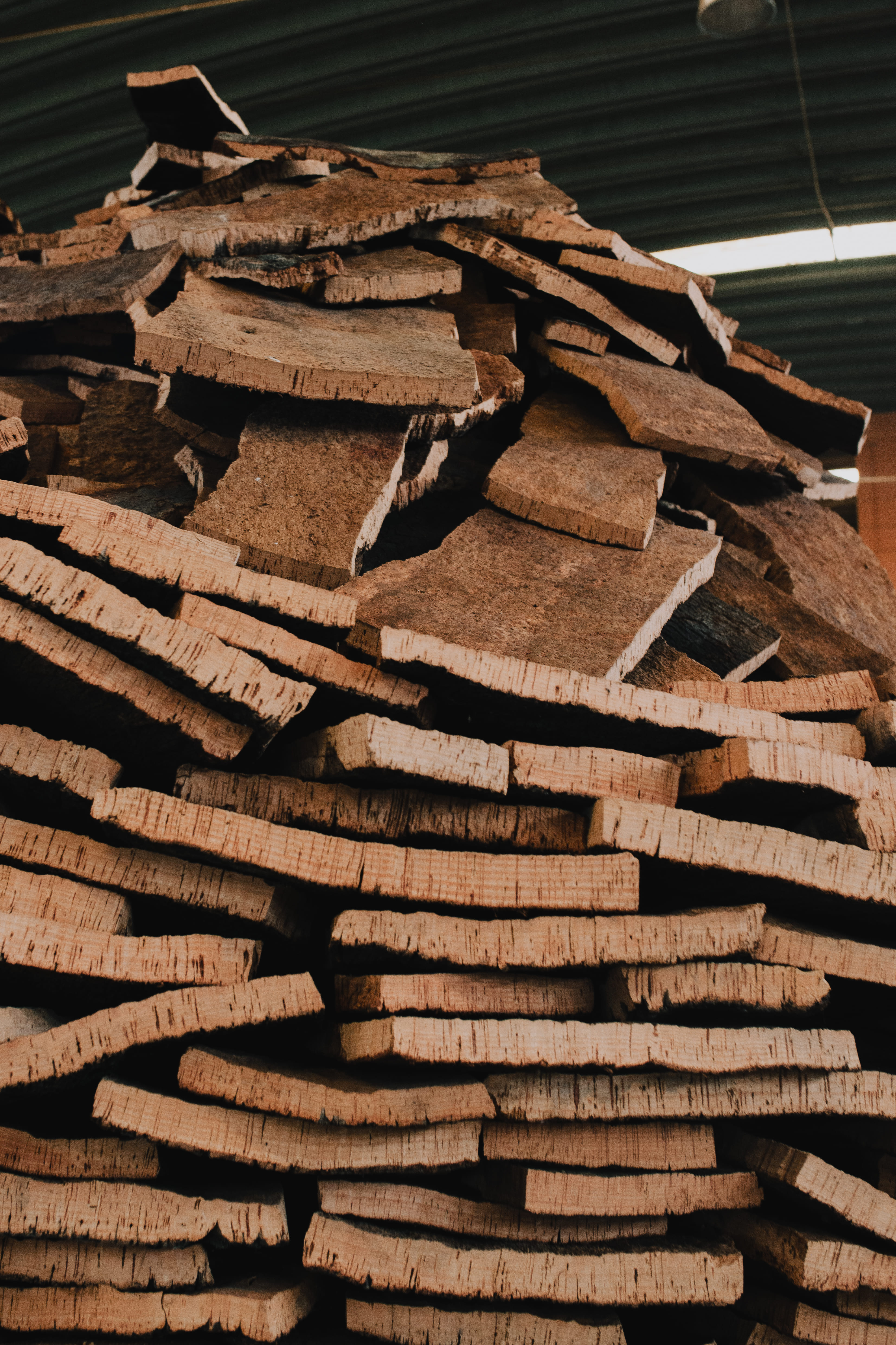 Eco-cork factory